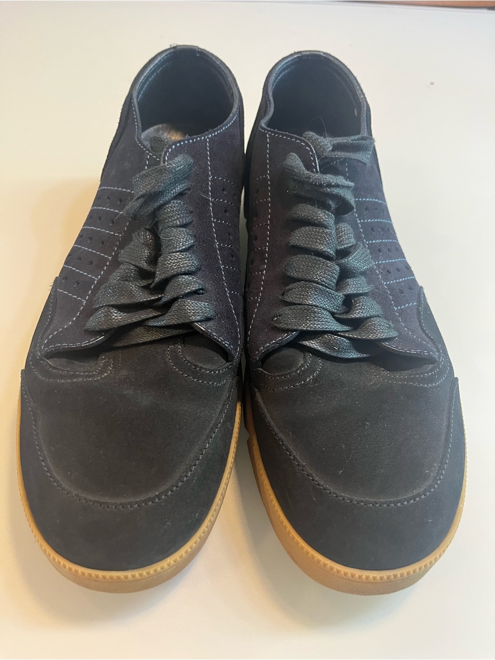 Mens Loewe suede sneakers 43